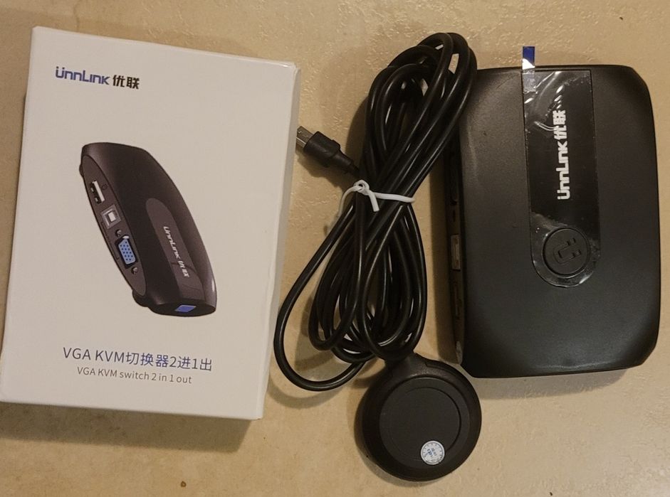 Switch KVM VGA 2 canale