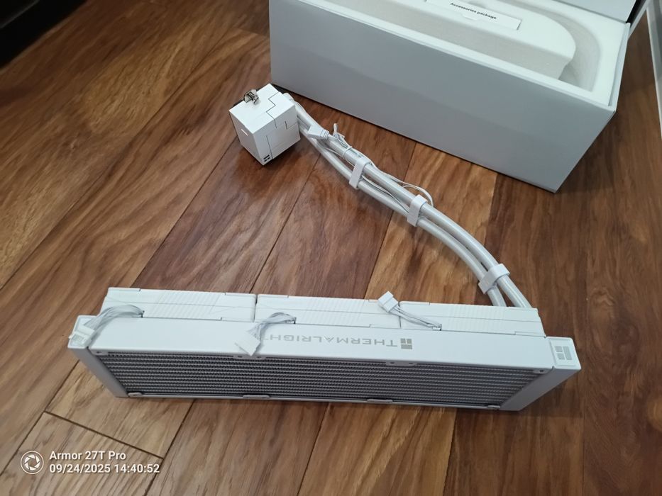 Водно охлаждане за процесор AIO Thermalright Core Matrix 360 White
