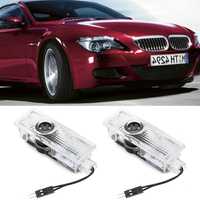 Плафони LED  за врати на кола с проектор лого за BMW - Код: А-3126-В1