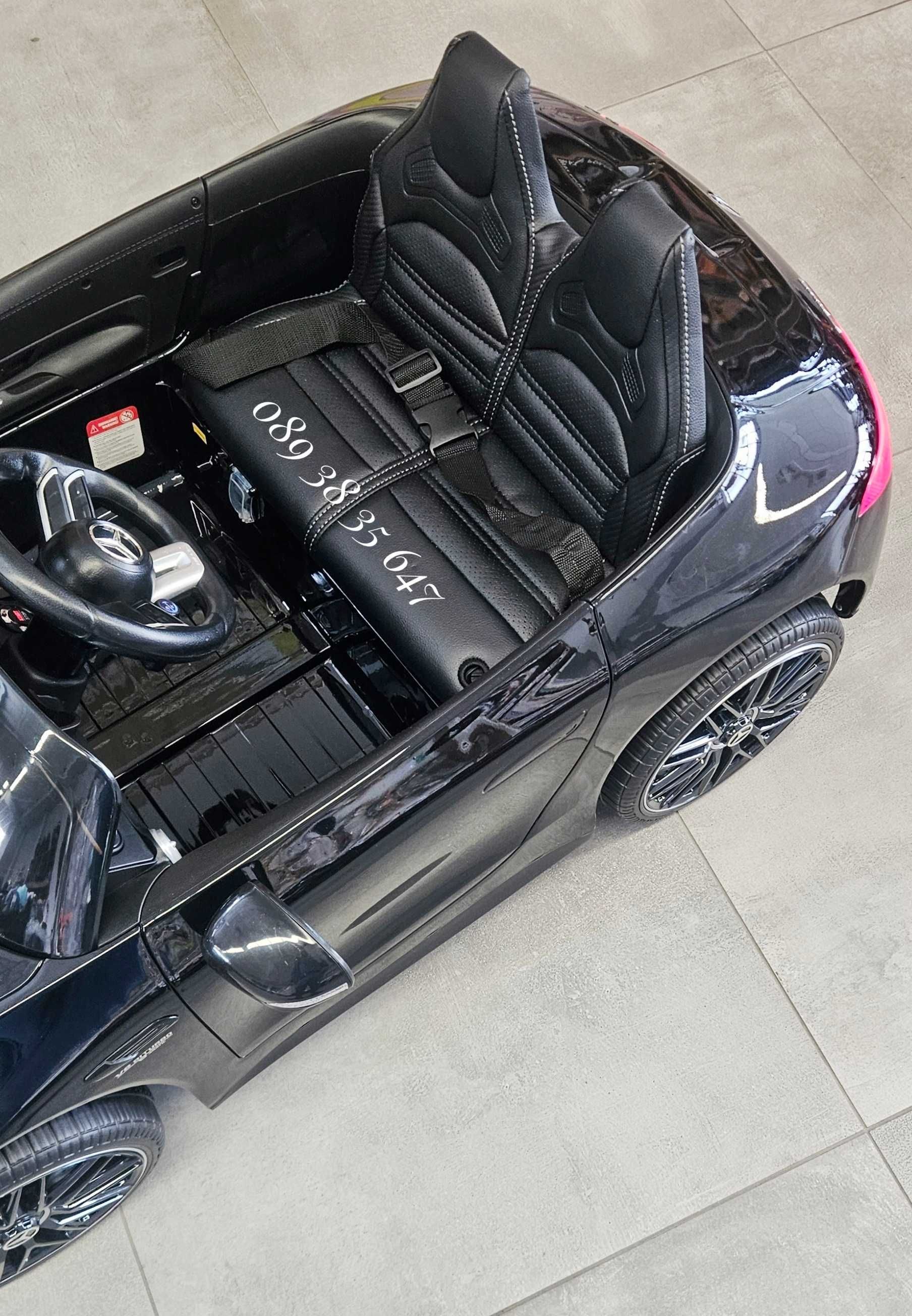 ПРОМОЦИЯ!НОВО!Акумулаторна кола Mercedes SL63 AMG с 12V,меки гуми,BT