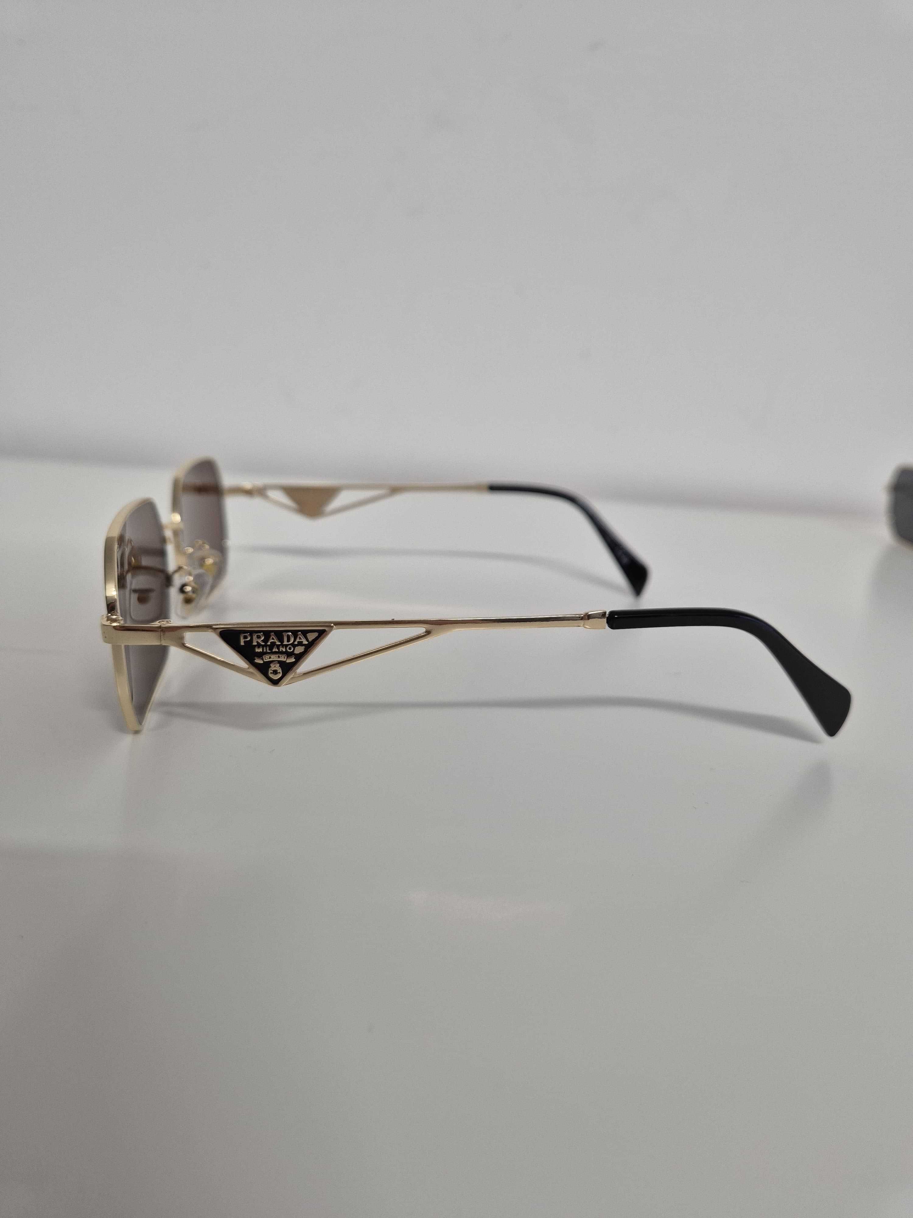 Ochelari de soare Prada Negru/Maro