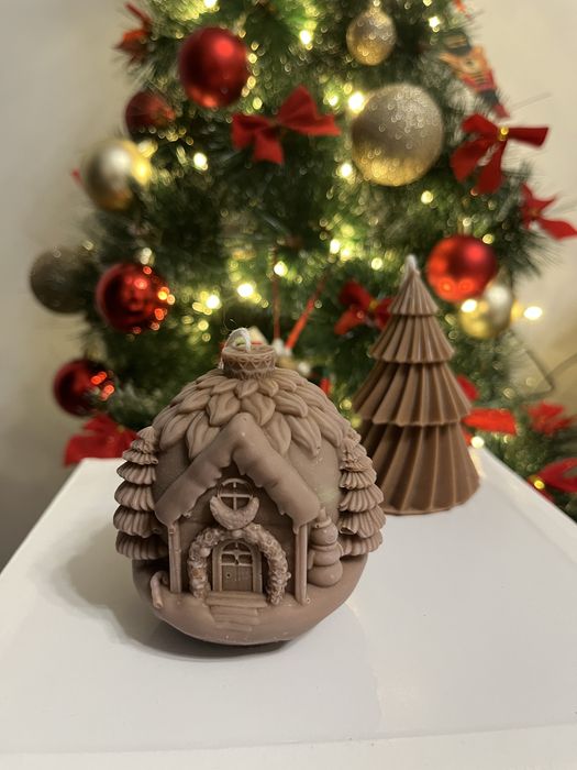 Коледни свещи