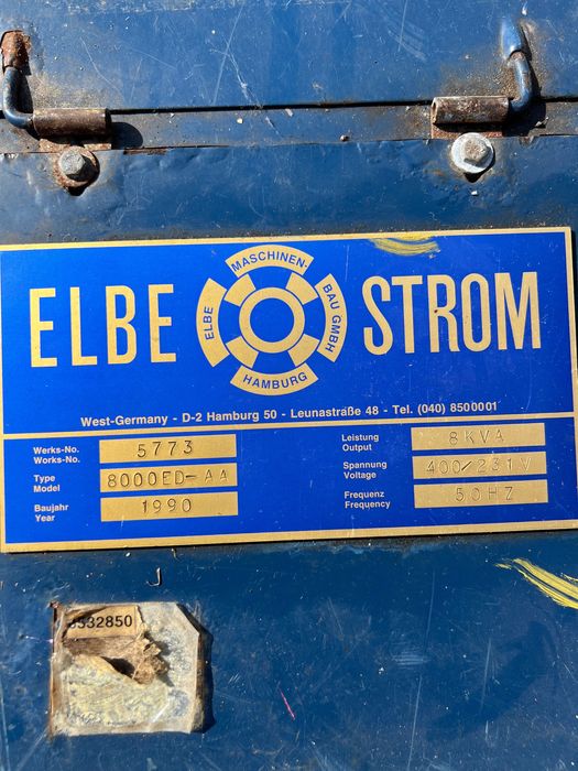 Generator Elbe Strom 8 kva