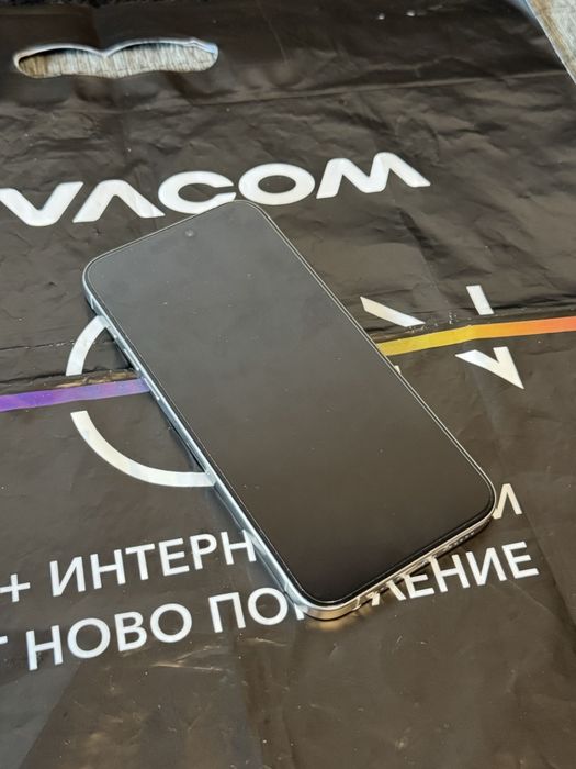 КАТО НОВ 256GB iPhone 15 Pro Max Vivacom Гаранция 2025г. White Бял