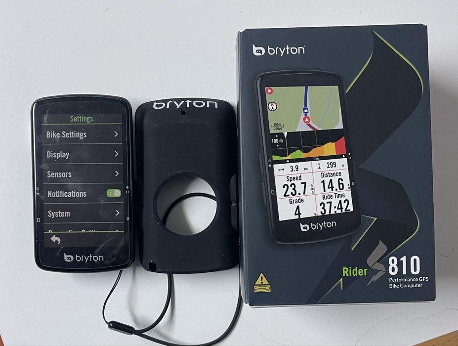 Ciclocomputer Bryton S810 cu senzori HRM+CAD+VIT, garantie
