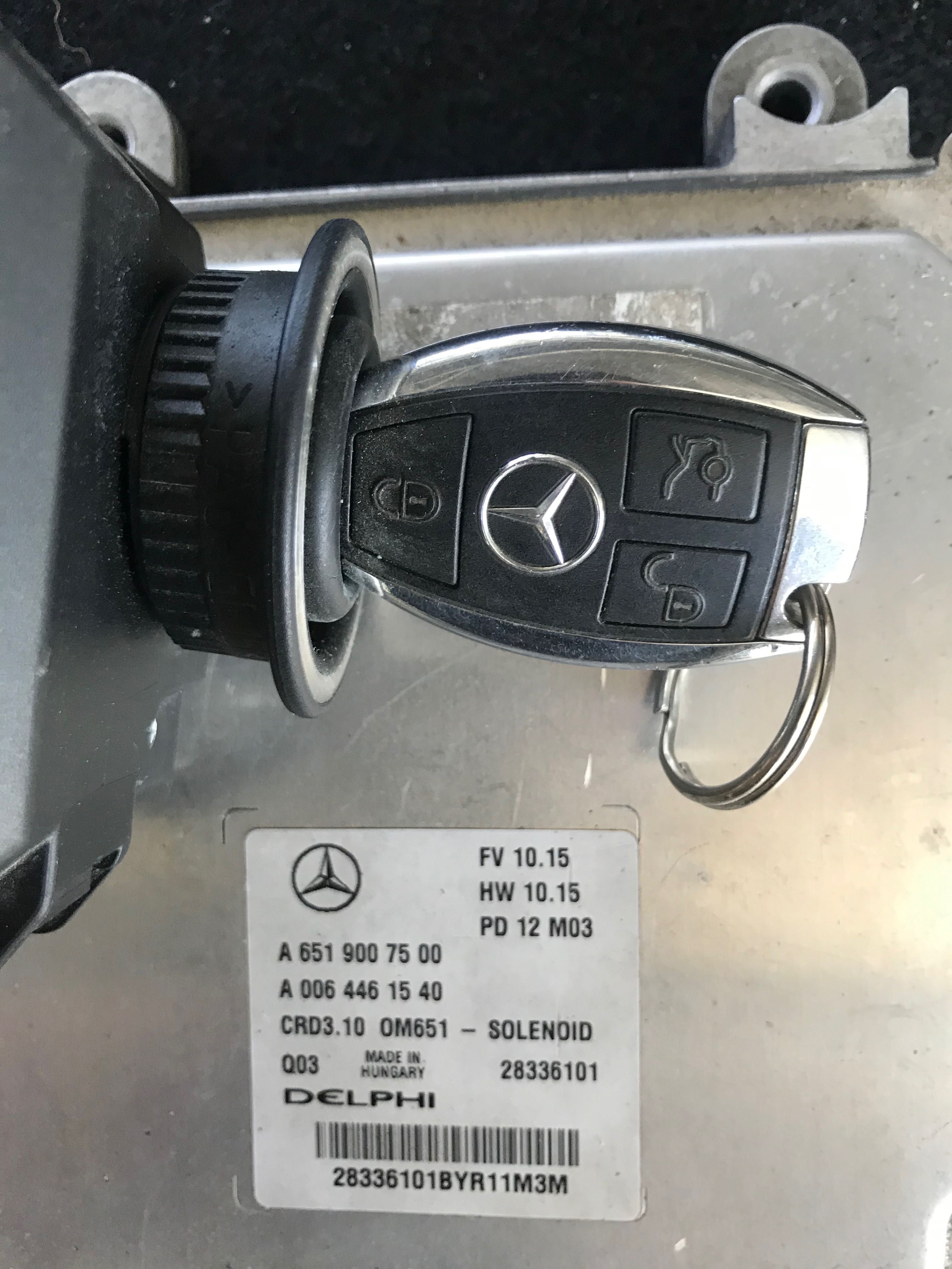 Mercedes’ W204 W212 OM651 Гълтач и Ключ