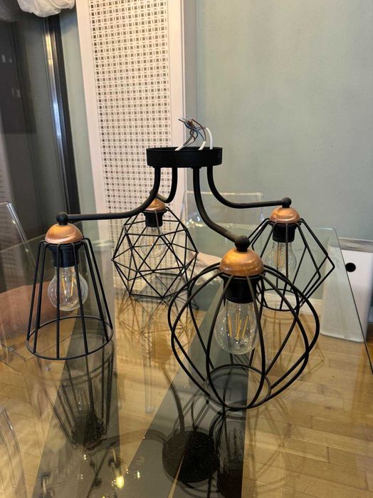 lampa industriala 4 becuri