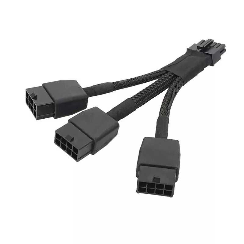 Adaptor alimentare  12VHPWR negru sau alb cu 2, 3 sau 4 conectori IN