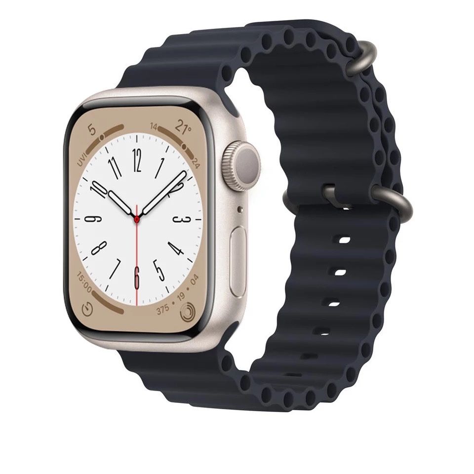 Curea Ceas Apple Watch 3 4 5 6 7 SE 8 9 10 ULTRA Husa Folie Silicon