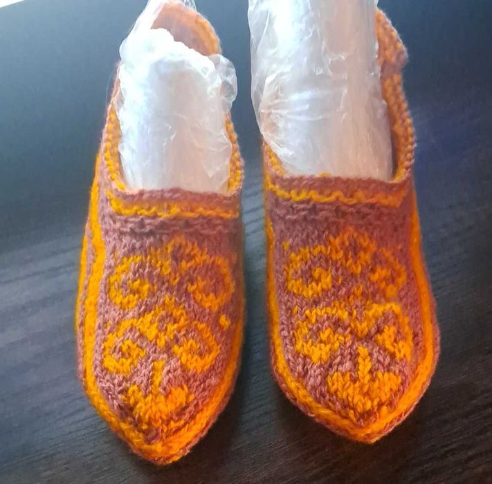 Продаю  следки связанные из шерсти +акрил