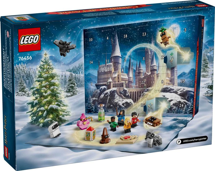 НОВО LEGO Harry Potter 76456 - Коледен календар 2025 г.