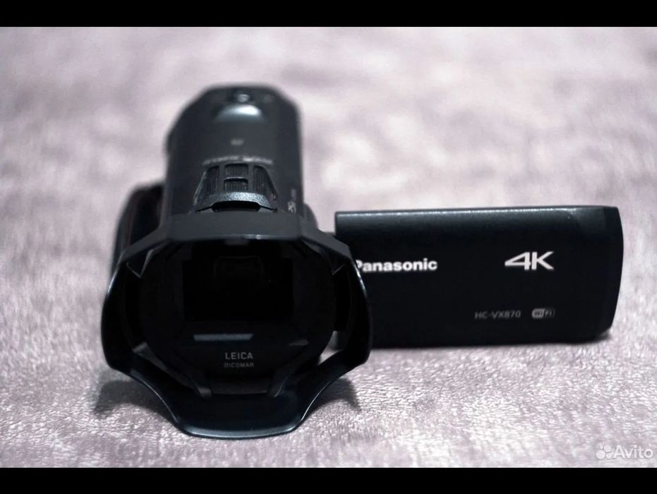 Продам 4k камера panasonic hc vx 870