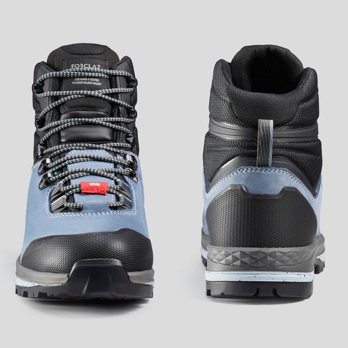 Bocanci Înalți Lați din piele - produs resigilat Decathlon