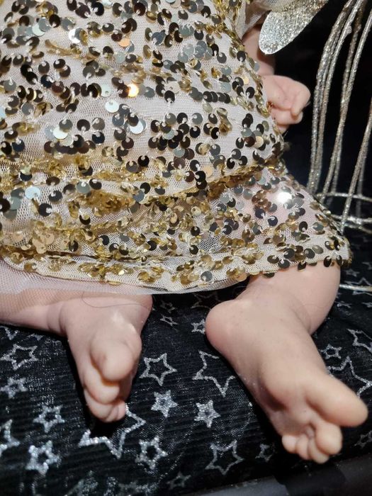 Un Craciun Magic un Bebe Silicon real. Original. Stanta