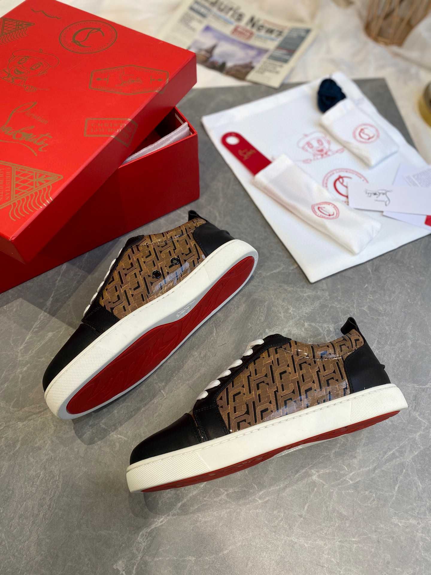 Adidasi Christian Louboutin Low - Premium