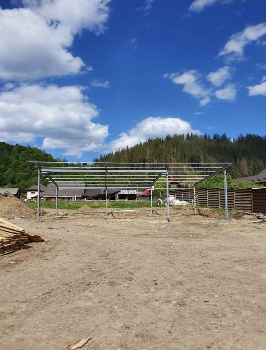 Vand structura metalica din stoc 10x20x4m 7x15x4m