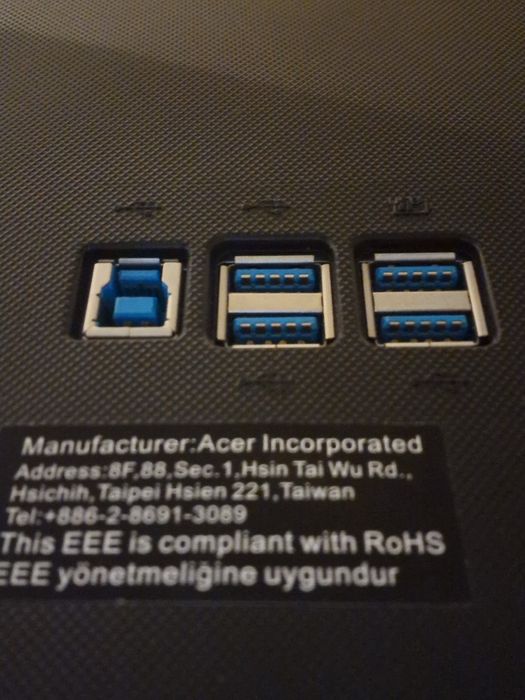 Acer Predator Z271 счупена матрица