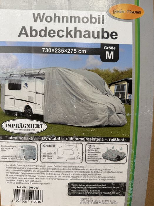 Prelata protectie Autorulota/ Camper/ Rulota