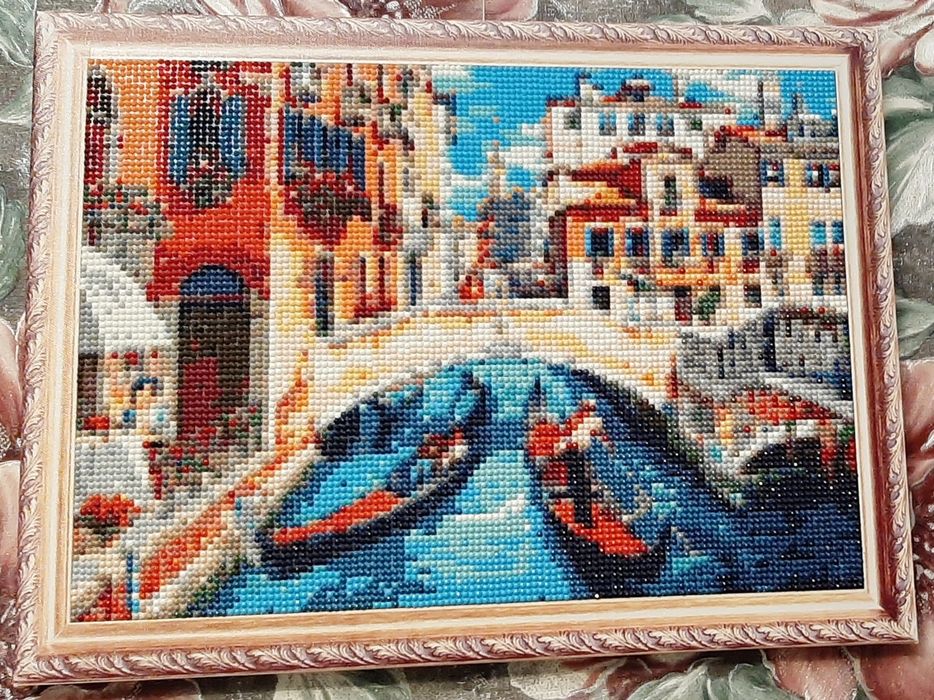 Картины, Алмазная мозайка 30×40см