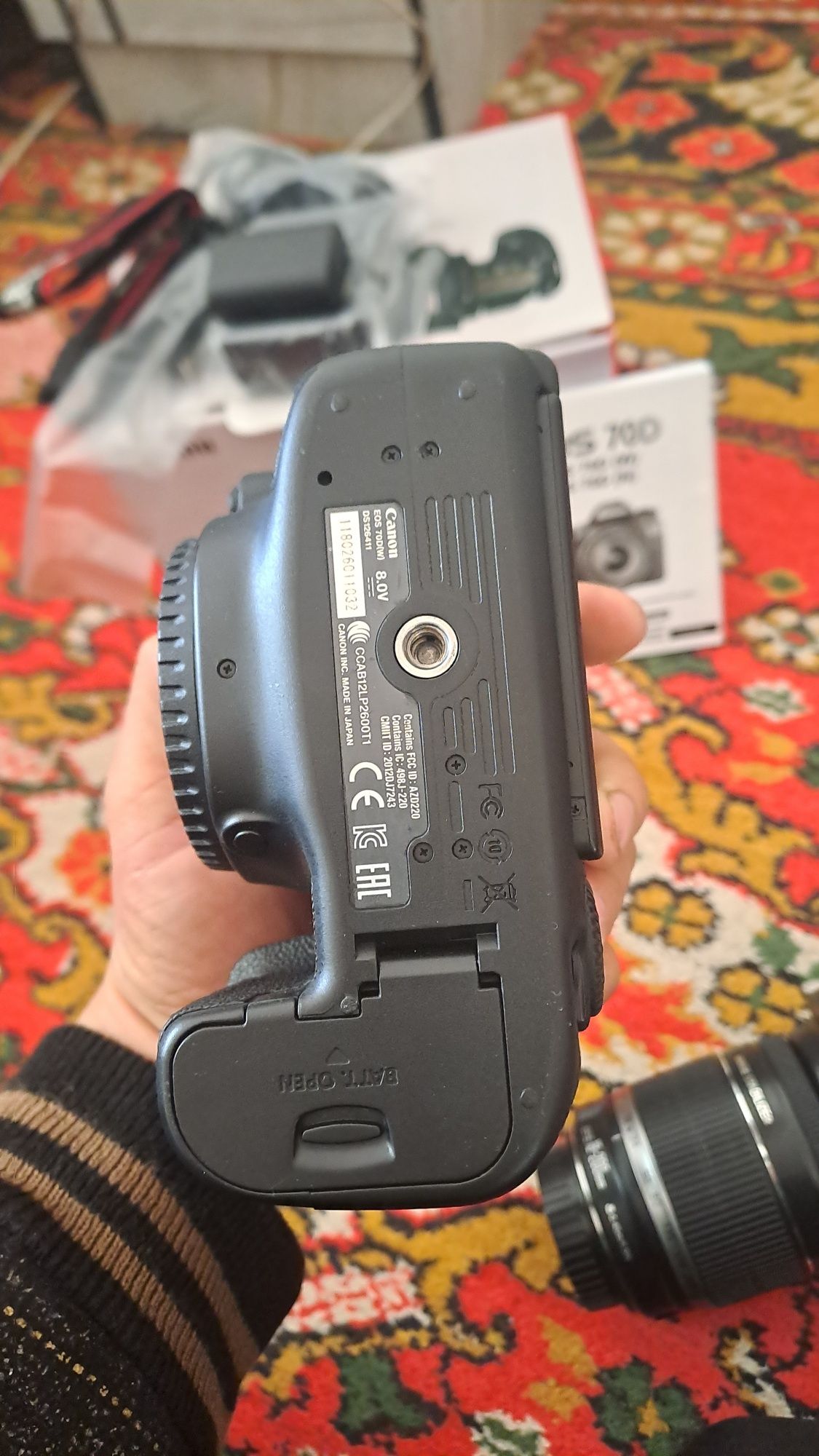 conon 70d va 18-200 abektiv yangi