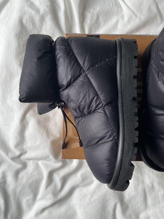 Ghete de iarna cu puf de gasca