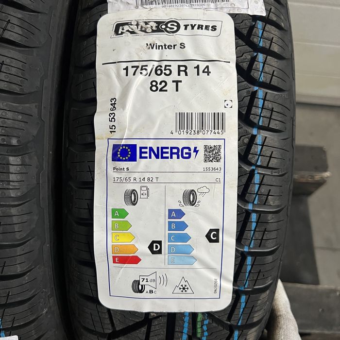 2 Anvelope iarna NOI 175 65 14 Point S (by Continental)