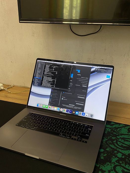 MacBook Pro 2019 16GB ram 512Gb xotira 10/10 xolatda ideal  masla