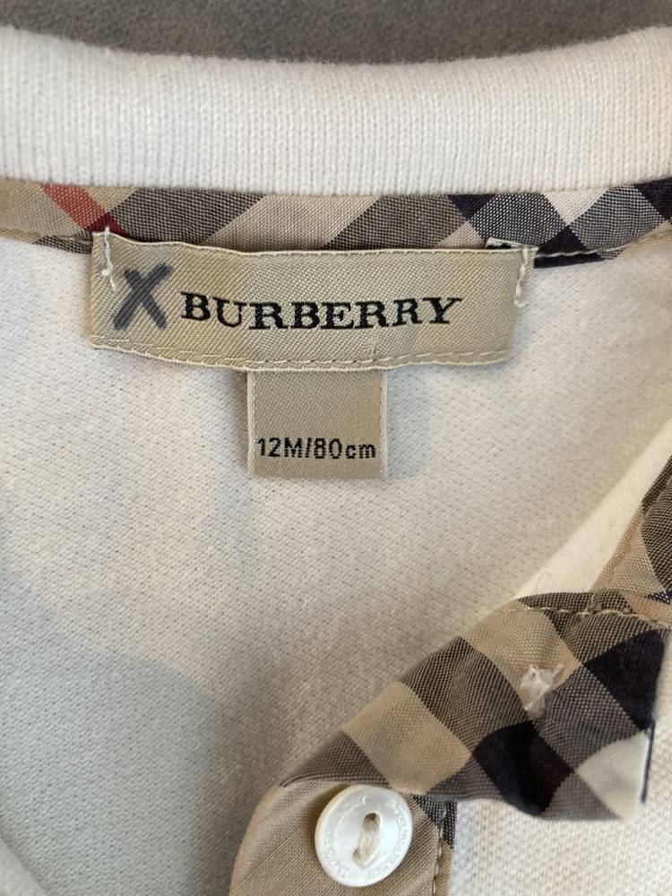 Burberry baby бебешка оригинална блуза