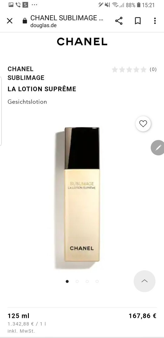 Серум за лице  CHANEL SUBLIMAGE la lotion supreme