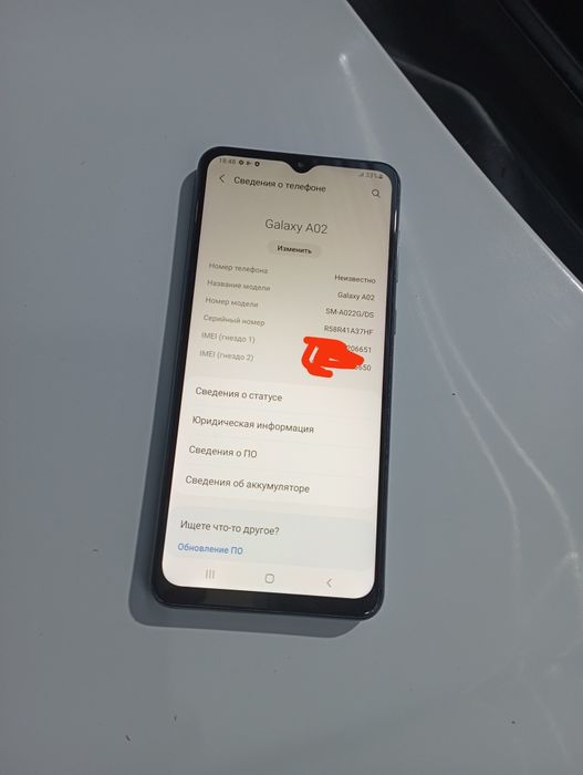 Samsung A02 32 Gb sotiladi
