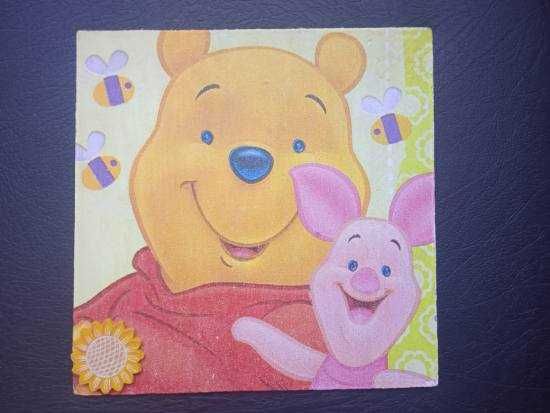 Детска картина  "Мечо Пух и Прасчо" - Winnie the Pooh