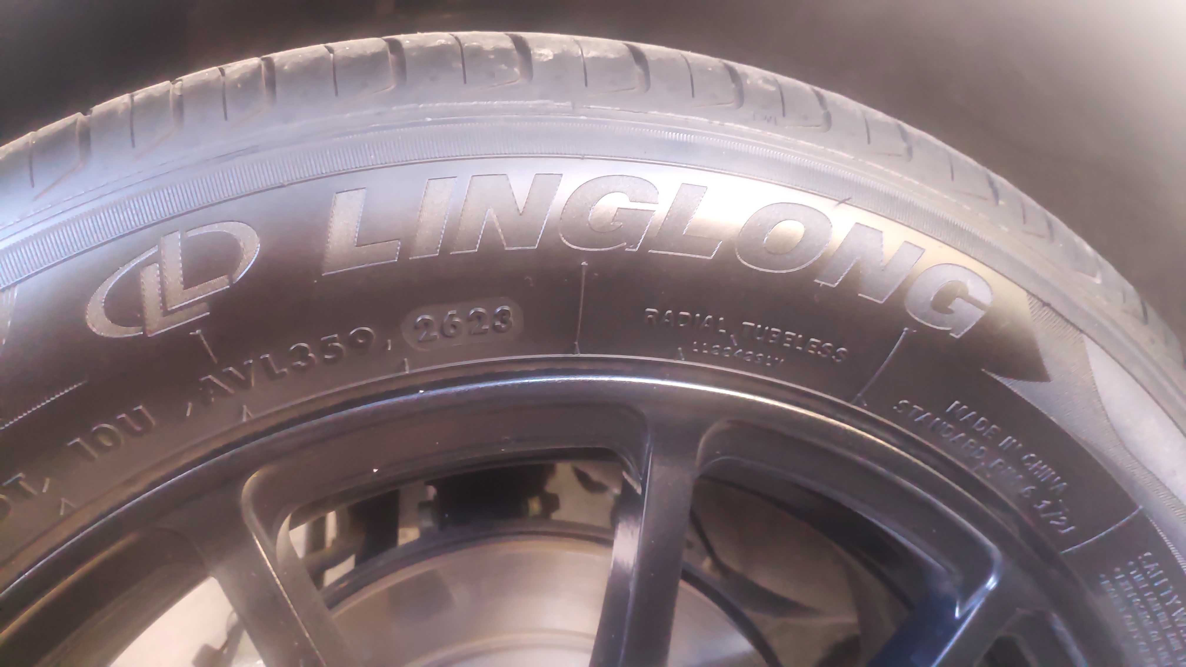 Шины Ling Long перегон от Монзы 205/55R16 с небольшим пробегом