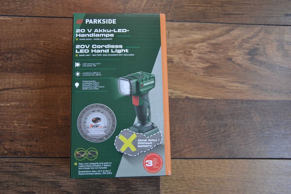 Нови LED лампи и фенери Parkside