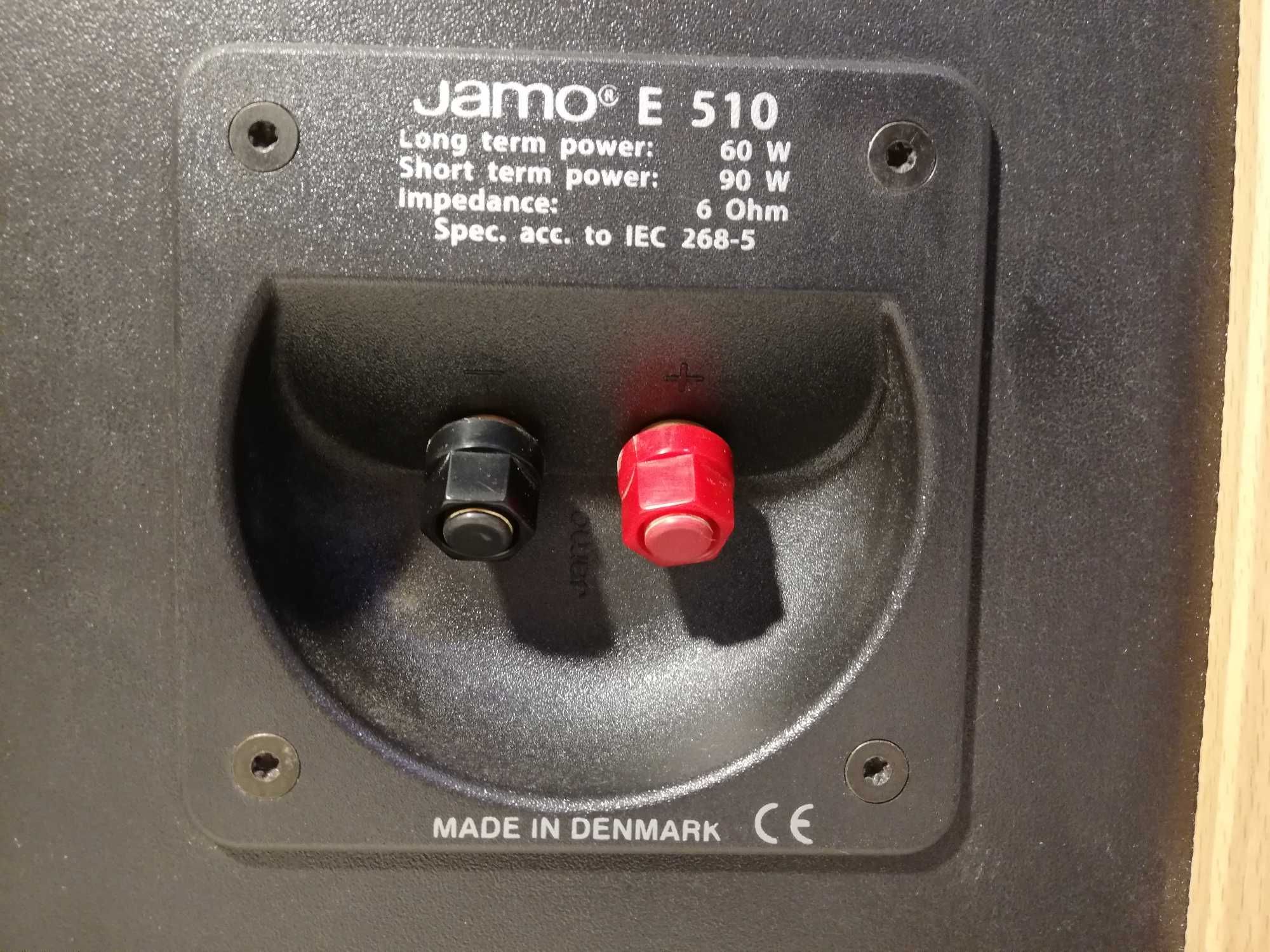 Set Boxe JAMO E 510 - 2 Cai/6 Ohmi/ca Noi/made in Denmark