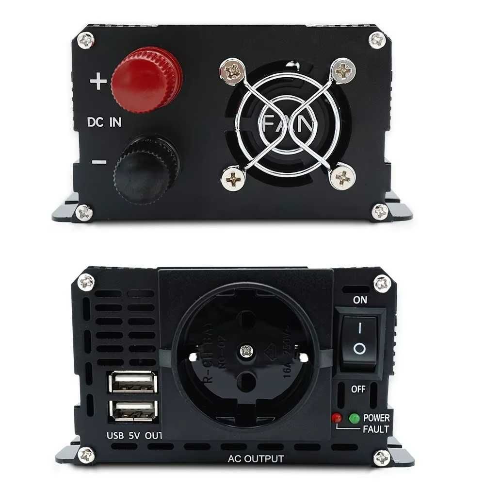 Invertor LVYUAN, 12V, 4000W, pentru auto
