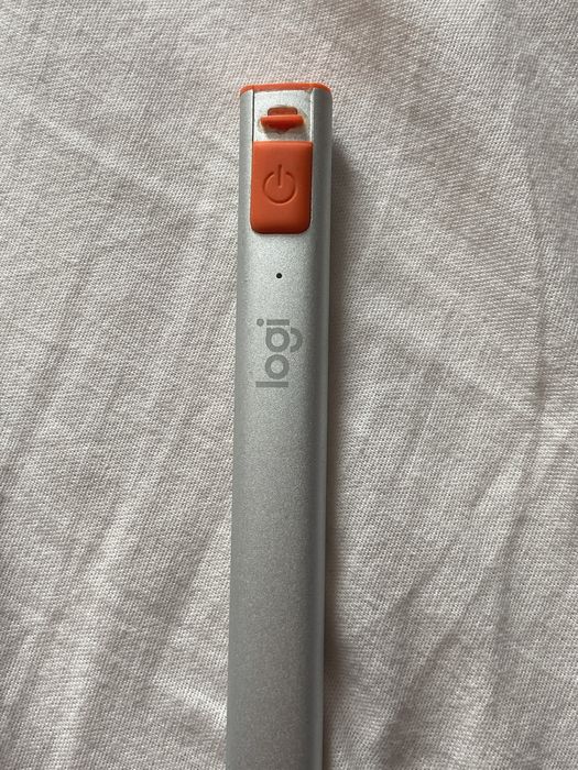 Stylus Logitech Crayon, Lightning, Portocaliu