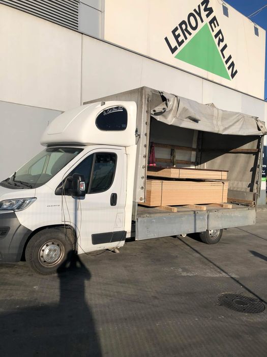 Transport marfă – 3.5T – 2 prelate + 1 descoperită