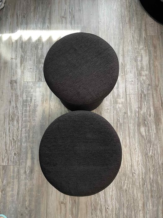 Продавам ъглов диван с таборетки 2 бр