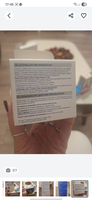 Nivea cremă de noapte si de zi,noi.