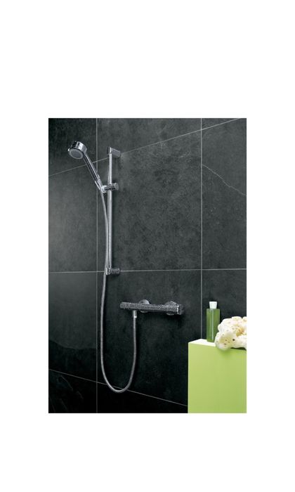 Baterie dus termostatata Kludi Zenta, cu ventil de inchidere, racord d