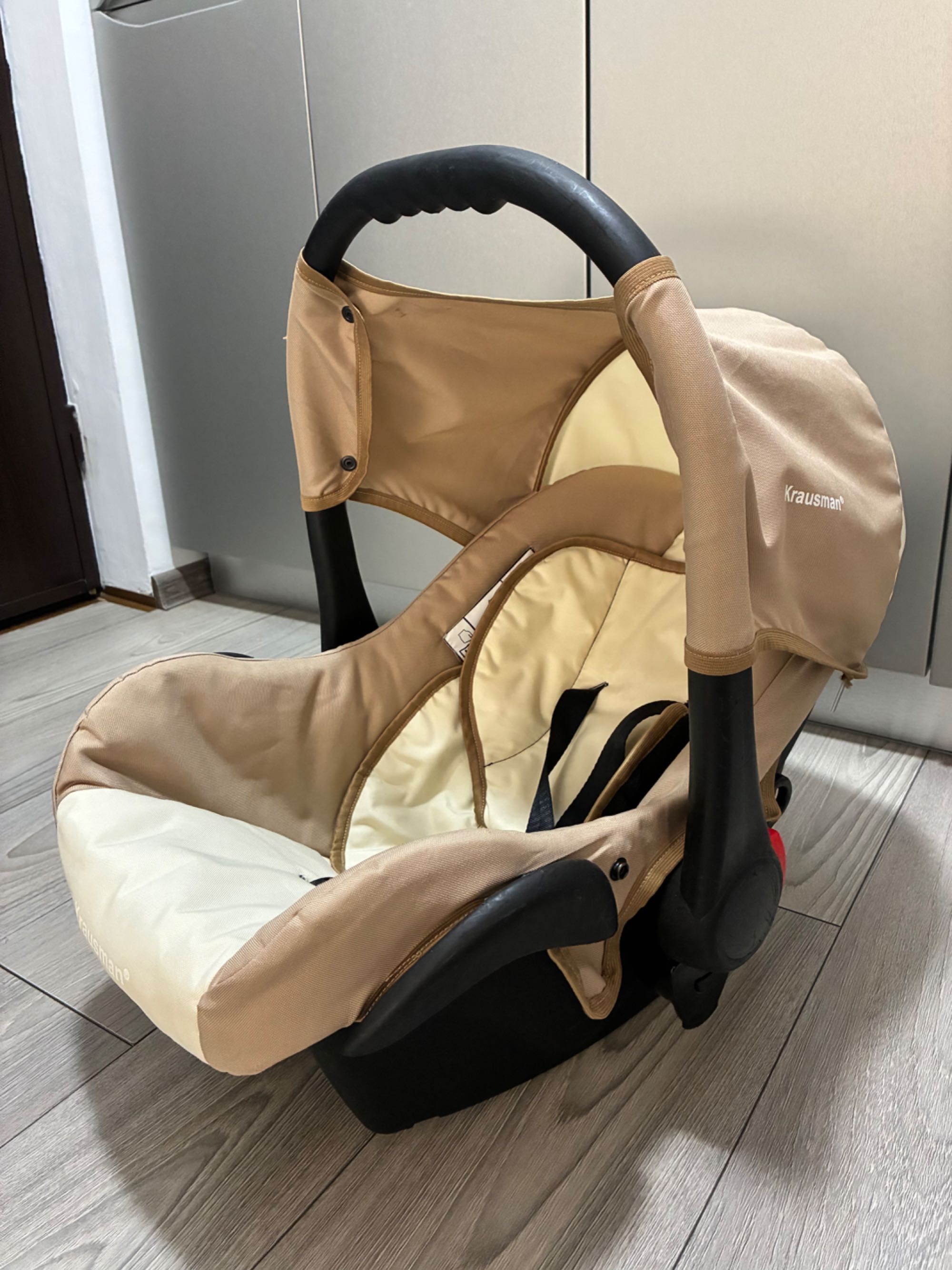 Vand Carucior 3 in 1 Kraus Clasic Beige - Krausman
