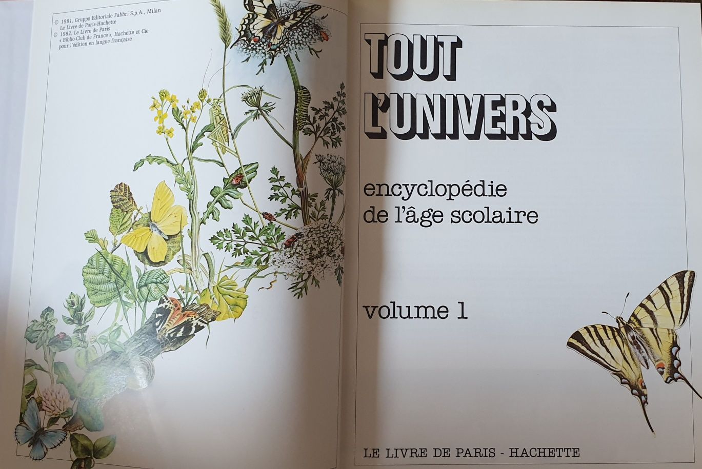 Tout l'univers. Hachette. 12 vol