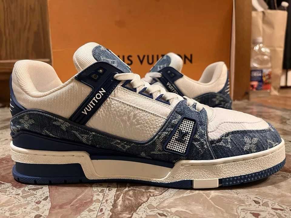 LOUIS VUITTON Trainer BLUE DENIM Adidasi - Reducere