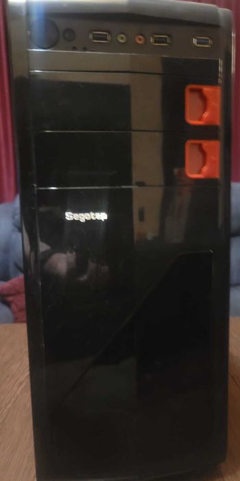 Carcasa Segotep Racing, ATX Mid Tower, fara sursa, Negru