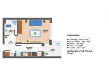 Garsoniera in constructie Aparatori  55k acum 61k dupa 1Aug