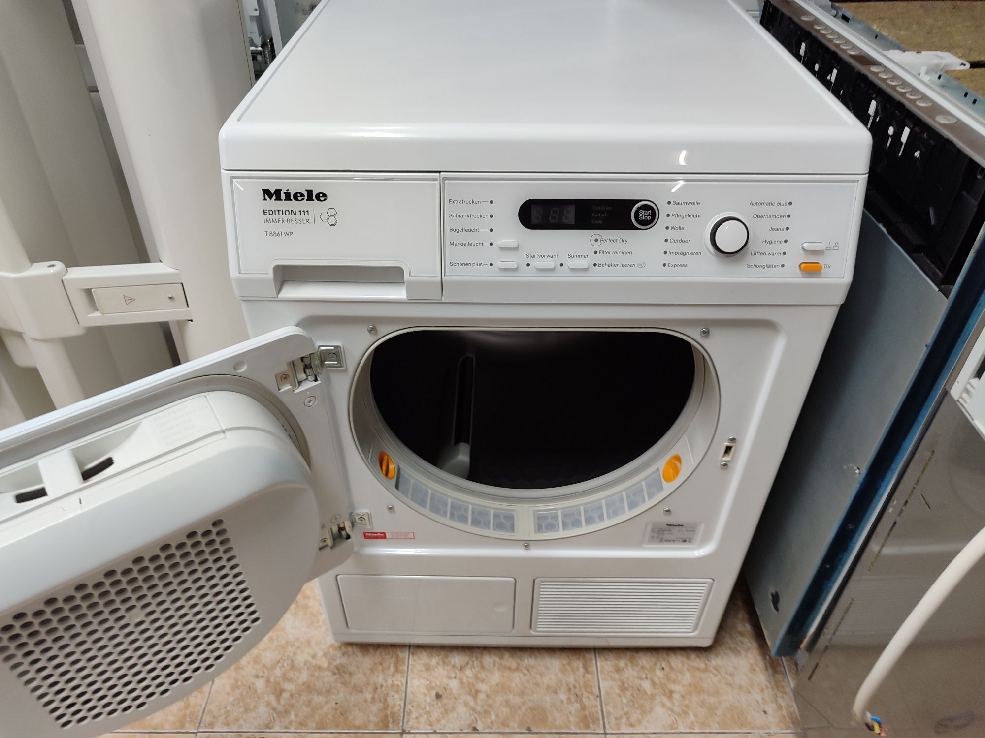 Сушилня Miele T8861WP - 8кг. Термопомпа.