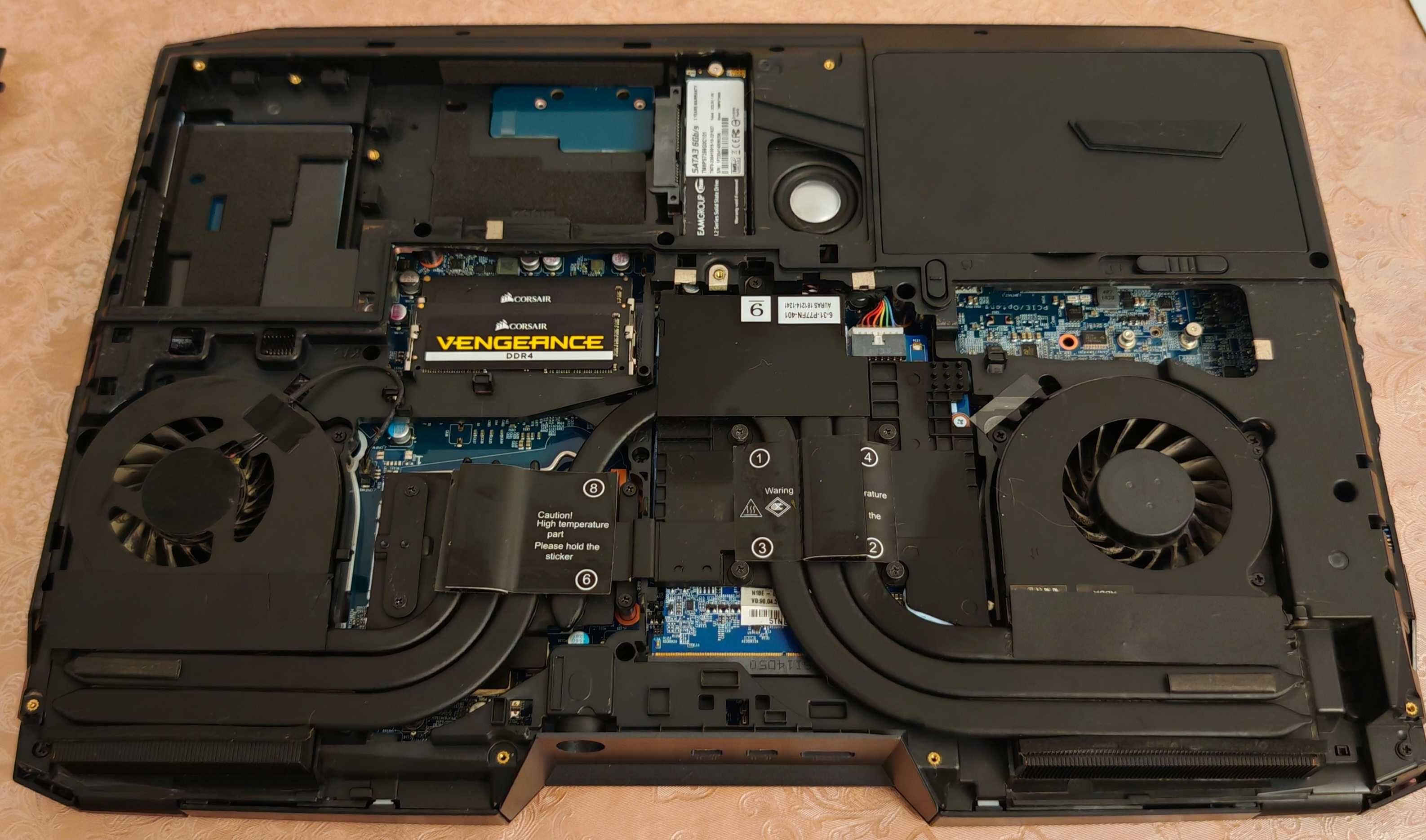 RTX 2080 8GB/Core i5-8600K/17.3 G-SYNC/16GB RAM/512G SSD/PC Specialist