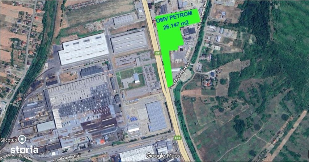 Vanzare teren Zalau_OMV Petrom