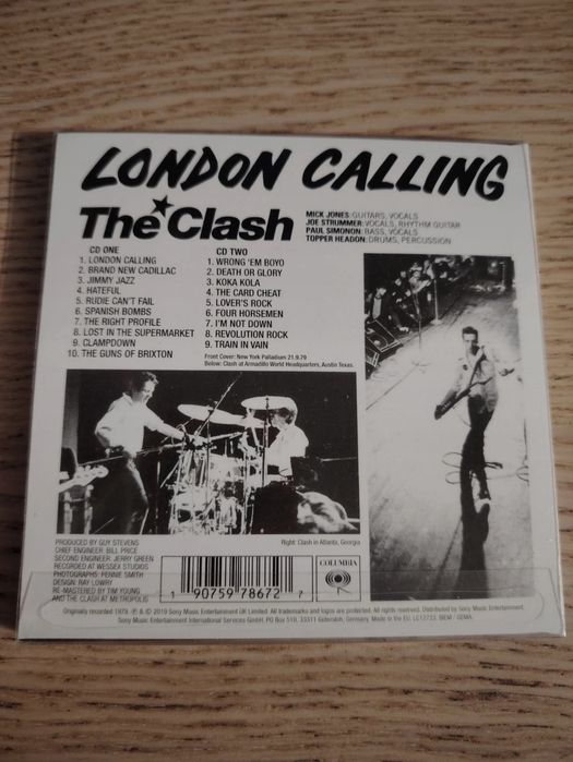 2CD The Clash London Calling + Petic Misfits