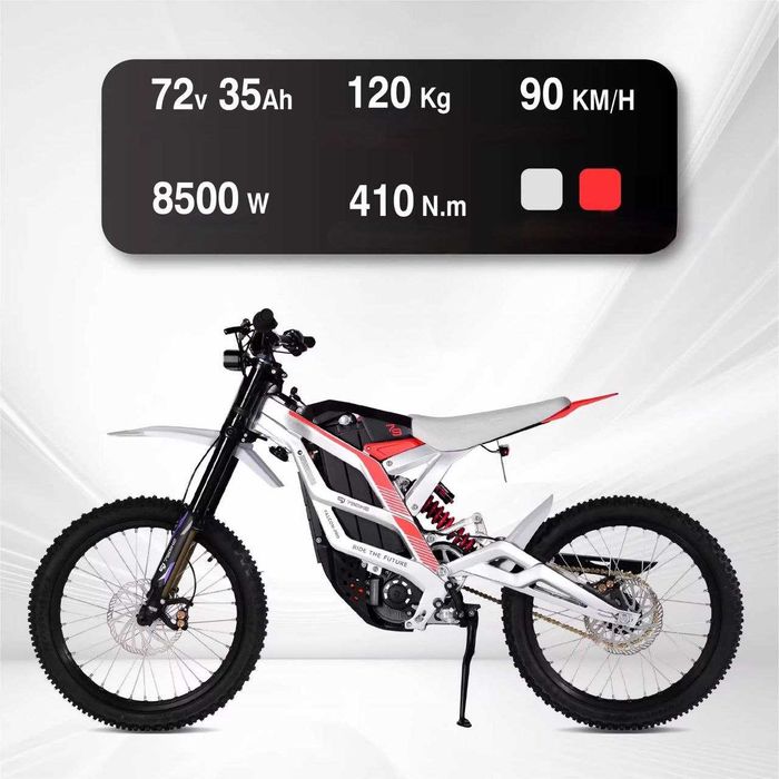 Кросов мотор на ток 8.5kw 90km/h мощен 79BIKE Falcon Pro talaria
